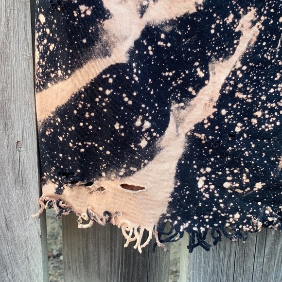 Black Sabbath Ozzy Osbourne DIY destroyed tee - Picture 6 of 6